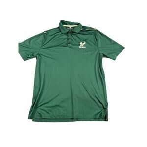 Colosseum USF Bulls Men's Polo Shirt XL Green South Florida Bulls Logo